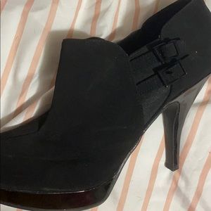 Black booties
